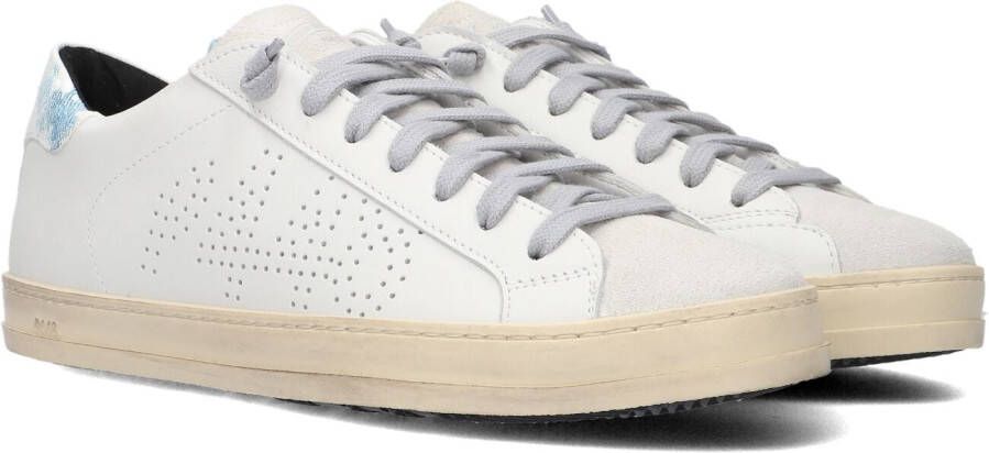 P448 John Wmn Lage sneakers Leren Sneaker Dames Beige Schoenen