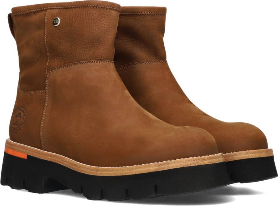 Panama Jack Bruine Nubuck Enkellaarzen Laia B1 Brown Dames