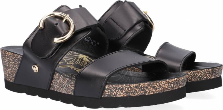 Panama Jack Platte sandalen miinto-df7fc8e335f0d23bab25 Black Dames