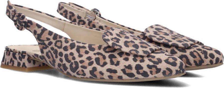 PAUL GREEN Slingbacks Dames 6090 Maat: 40 5 Materiaal: Suède Kleur: Bruin