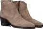 Paul Green 8110 Enkellaarsjes Enkelboots met rits Dames Taupe - Thumbnail 1