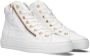 Paul Green 4024 Hoge sneakers Leren Sneaker Dames Wit - Thumbnail 1