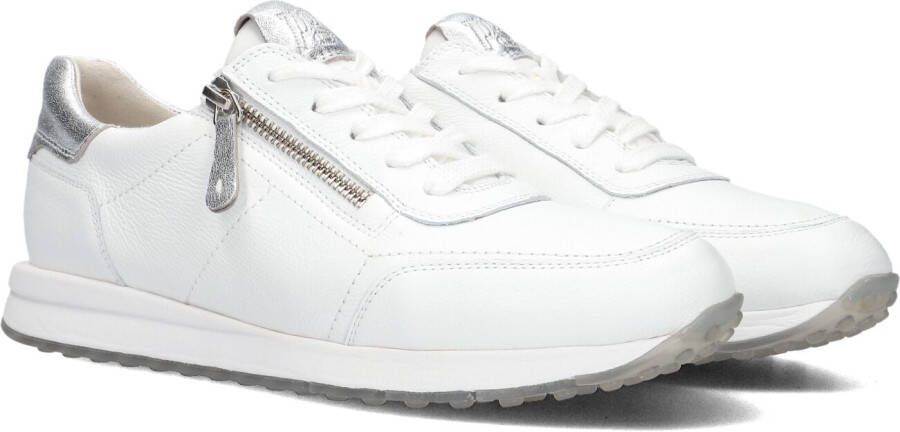 PAUL GREEN Lage Sneakers Dames 4085 Maat: 39 Materiaal: Leer Kleur: Wit