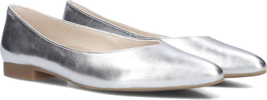 Paul Green Zilveren Ballerina's Trendy Stijl Gray Dames