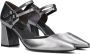 PAUL GREEN Pumps Dames 3837 Maat: 40 Materiaal: Leer Kleur: Zilver - Thumbnail 1