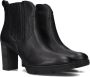 Paul Green 9033 Enkellaarsjes Enkelboots met rits Dames Zwart - Thumbnail 1