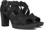 Paul Green 7942 Volwassenen Sandalen met hakDames Sandalen Zwart - Thumbnail 1