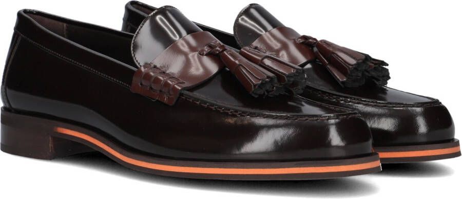 PERTINI Loafers Dames 32746 Maat: 38 Materiaal: Leer Kleur: Bruin