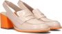 Pertini Dames Pumps Damesschoenen Leer Geen hoogte cm 32578 Beige combi - Thumbnail 1