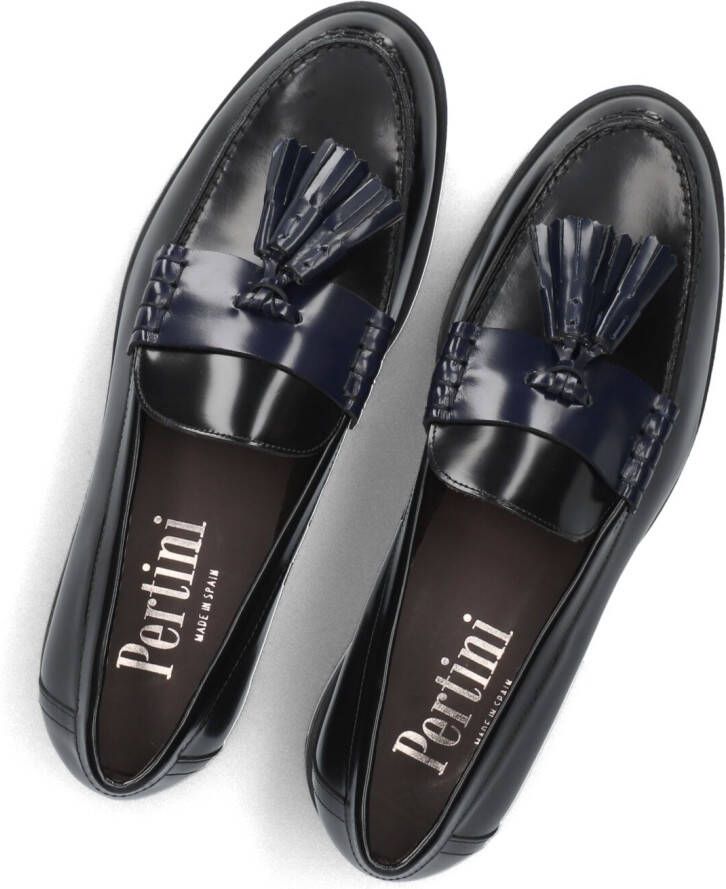 PERTINI Loafers Dames 32746 Maat: 38 5 Materiaal: Leer Kleur: Zwart