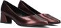 Peter Kaiser Dames Pumps Damesschoenen Leer Blokhak hoogte 48401 met Brons + - Thumbnail 1