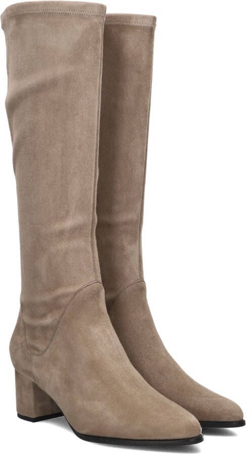 PETER KAISER Hoge Laarzen Dames 75526 Maat: 38 Materiaal: Suède Kleur: Taupe