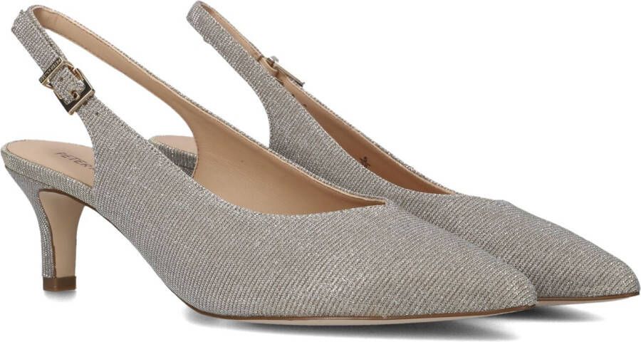 PETER KAISER Slingbacks Dames 79643te Maat: 36 Materiaal: Textiel Kleur: Zilver