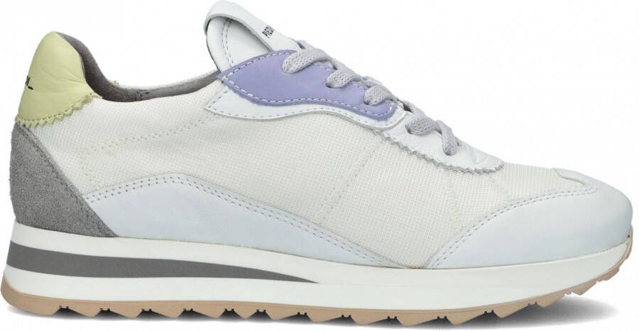 Piedi Nudi 2487 03.17pn sneakers dames wit white lilac leer