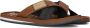 PME Legend Bruine Lichtgewicht Denim Slipper Haig Brown Heren - Thumbnail 1