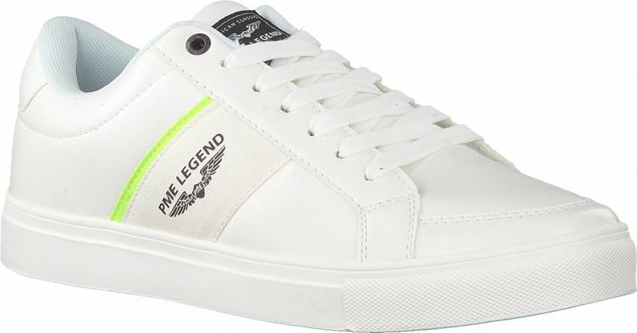 PME Legend Heren Sneakers Eclipse Wit Neon Wit