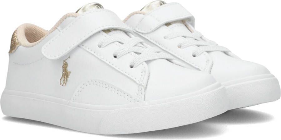 Ralph Lauren Polo Theron V PS White Gold kleuter sneakers