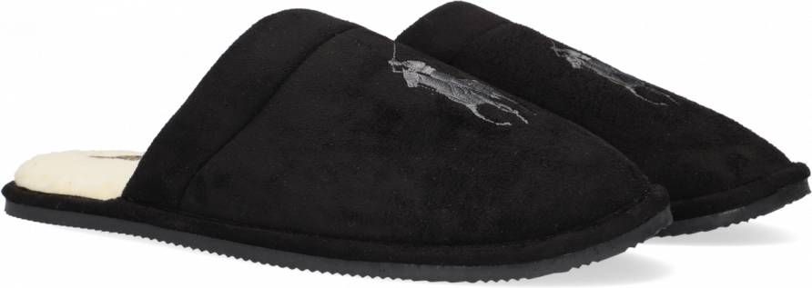 Polo Ralph Lauren Zwarte Pantoffels Klarence Big