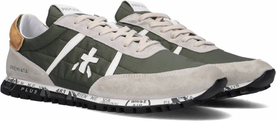 Premiata Groene Sean Lage Sneakers