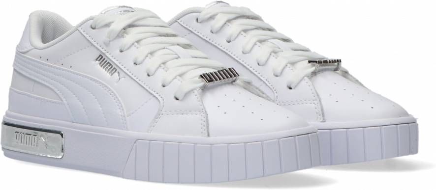 Puma Witte Lage Sneakers Cali Star Metallic Wn's