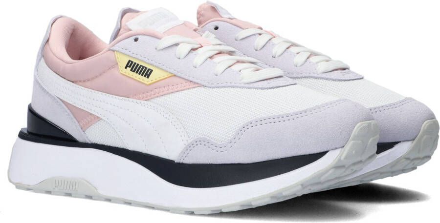 Puma Witte Lage Sneakers Cruise Rider Slik Road Wn's