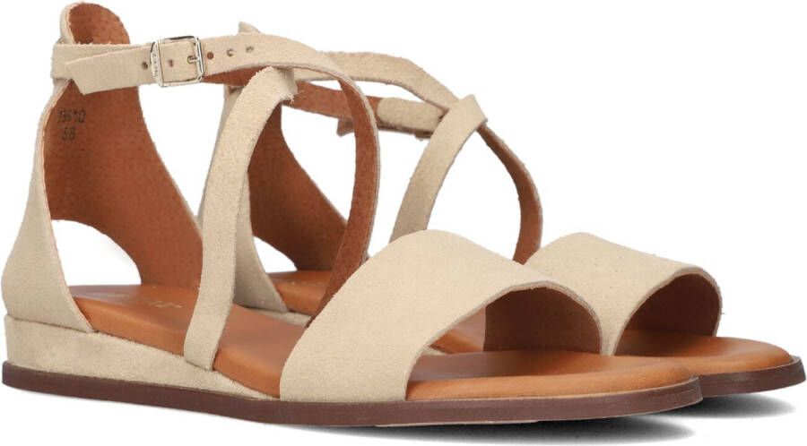 Red Rag Beige Suède Kruisband Sandalen Beige Dames