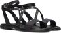 RED-RAG Sandalen Dames 79658 Maat: 38 Materiaal: Leer Kleur: Zwart - Thumbnail 1