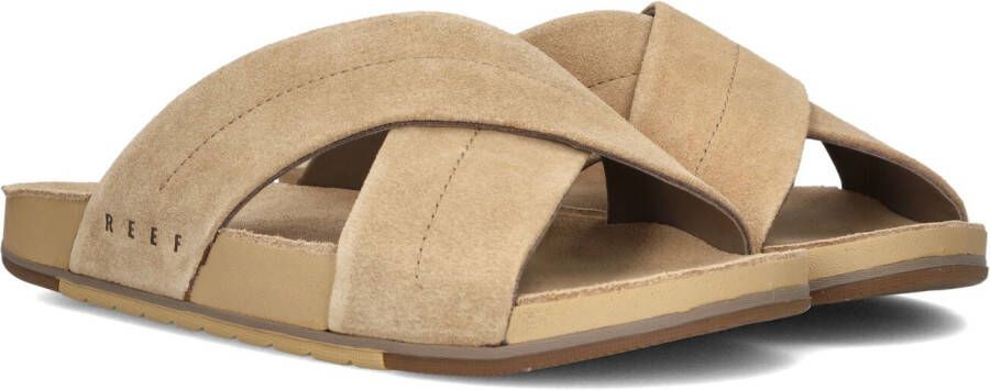 REEF Beige Slippers Ojai Cros