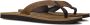 Reef Voyage Le Heren Slippers Dark Brown - Thumbnail 1