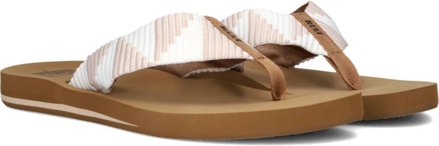 Reef Spring Woven Teenslippers Zomer slippers Dames Zwart