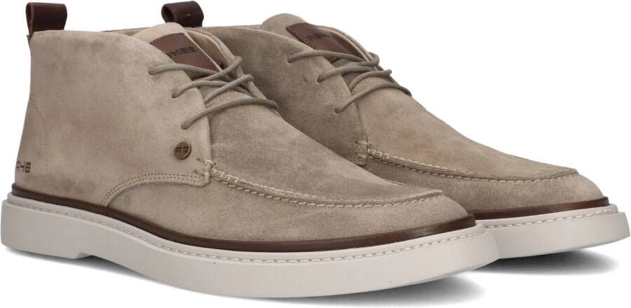 Rehab Beige Suède Veterschoenen Beige