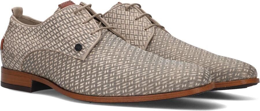 Rehab Greg Braid Nette schoenen Veterschoenen Heren Beige