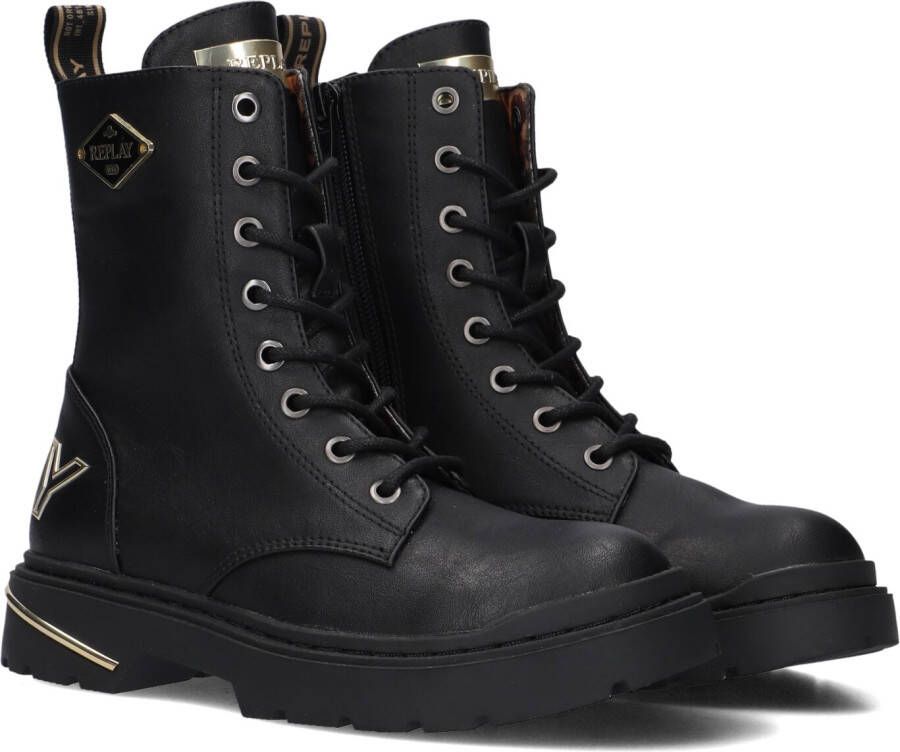 Replay Joplin 15 JL170037S-0006 Zwart Goud