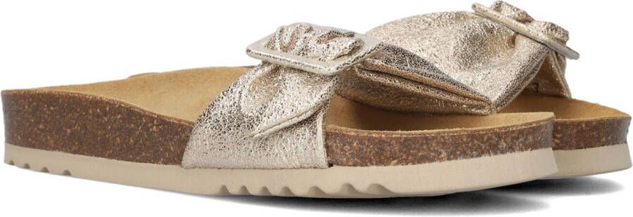 SCHOLL Slippers Dames Lucyle Maat: 36 Materiaal: Leer Kleur: Goud