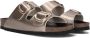 Scholl Metallic Taupe Slippers Noelle Beige Dames - Thumbnail 1