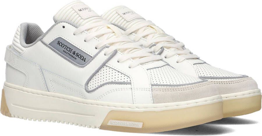 Scotch & Soda Witte Lage Sneakers New Cup