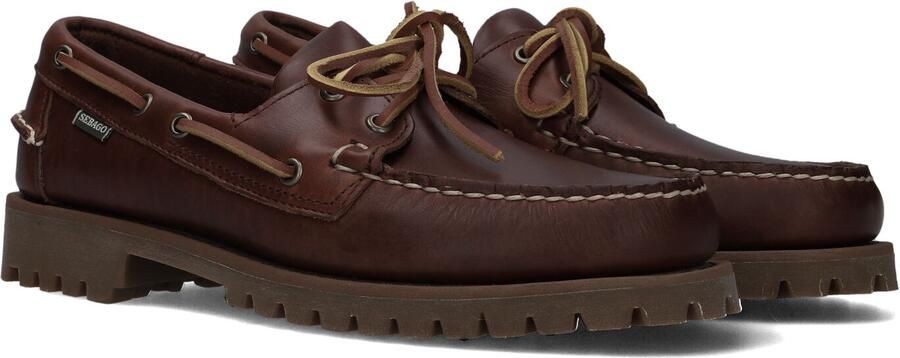 SEBAGO Veterschoenen Heren Ranger Maat: 41 5 Materiaal: Leer Kleur: Bruin