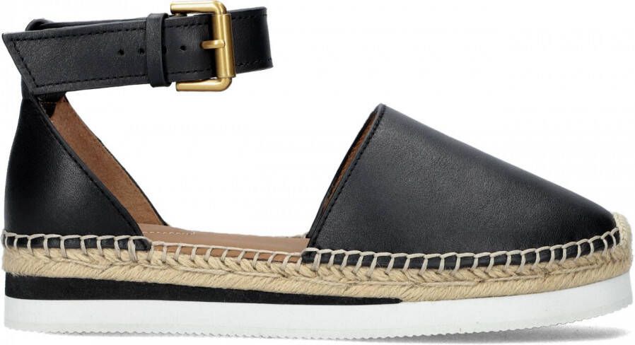 See by Chloé Uitgesneden espadrilles Black Dames