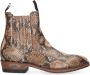 Sendra Bruine Slangenprint Cowboy Laarzen Brown Heren - Thumbnail 3