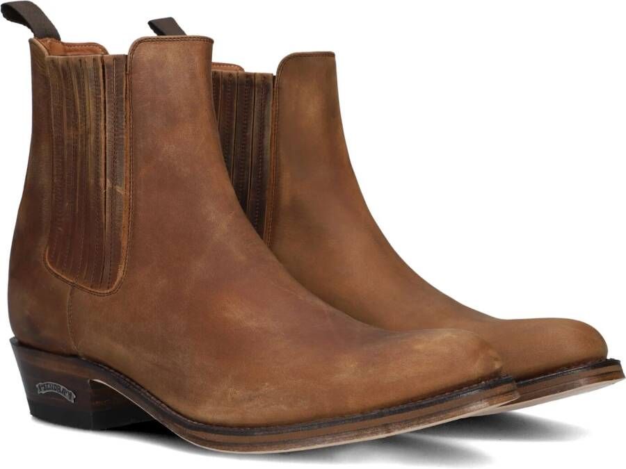 SENDRA Cowboylaarzen Heren 18470 Maat: 41 Materiaal: Leer Kleur: Bruin