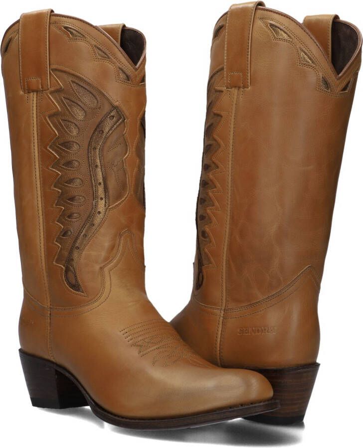 SENDRA Cowboylaarzen Dames 18802 Maat: 41 Materiaal: Leer Kleur: Bruin