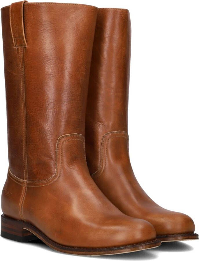 SENDRA Hoge Laarzen Dames 3162 Maat: 35 Materiaal: Leer Kleur: Cognac