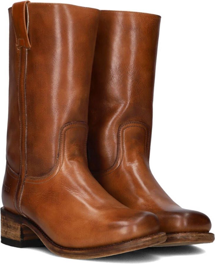 SENDRA Cowboylaarzen Dames 3165 Maat: 37 Materiaal: Leer Kleur: Cognac