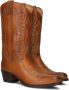 City Western bruin Tinten 11627 Cowboylaarzen Western Laarzen Dames Cognac - Thumbnail 1