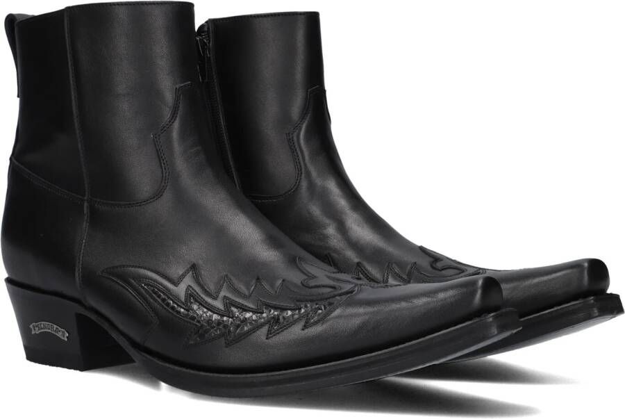 Sendra 12185p Laarzen Leer Heren Zwart