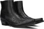 SENDRA Cowboylaarzen Heren 12185p Maat: 41 Materiaal: Leer Kleur: Zwart - Thumbnail 1