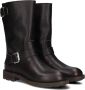 SHABBIES Biker Boots Dames Alyd Mia Maat: 41 Materiaal: Leer Kleur: Bruin - Thumbnail 1