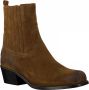 Shabbies 182020204 Enkellaarsjes Enkelboots Dames Bruin - Thumbnail 1