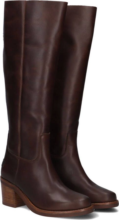 Shabbies Amsterdam Boot Puk Tuba Brown Dames Laarzen