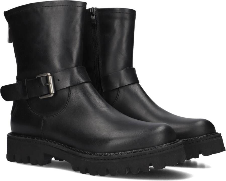 SHABBIES Boots Dames Marjorie Banka Maat: 40 Materiaal: Leer Kleur: Zwart